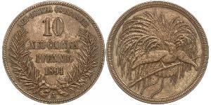 10 Pfennig New Guinea  