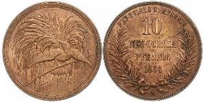 10 Pfennig Nouvelle-Guinée  
