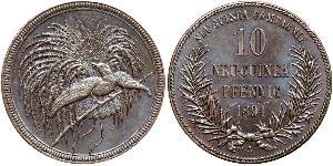 10 Pfennig Nuova Guinea  