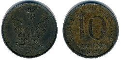 10 Pfennig Pologne  