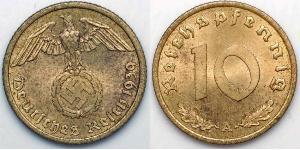 10 Pfennig 納粹德國 (1933 - 1945)  