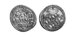 10 Pfennig Electorate of Bavaria (1623 - 1806) 銀 Maximilian III Joseph, Elector of Bavaria (1727 – 1777)