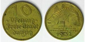 10 Pfennig Gdansk  (1454-1793) 青铜/铝 