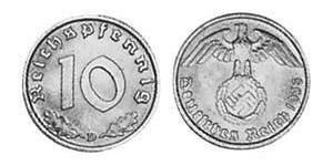 10 Reichpfennig Deutsches Reich (1933-1945) Messing 
