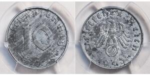 10 Reichpfennig Troisième Reich (1933-1945) Zinc 