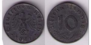10 Reichpfennig Deutsches Reich (1933-1945) Zink 