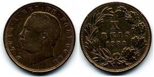10 Reis Kingdom of Portugal (1139-1910) Bronze 