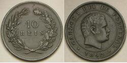 10 Reis Royaume de Portugal (1139-1910) Bronze 