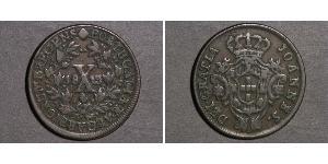 10 Reis Reino de Portugal (1139-1910) Cobre Juan VI de Portugal (1767-1826) / María I de Portugal (1734-1816)