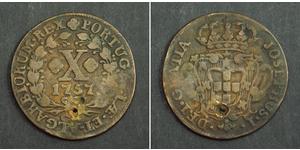 10 Reis Reino de Portugal (1139-1910) Cobre Joseph I of Portugal (1714-1777)