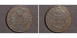 10 Reis Reino de Portugal (1139-1910) Cobre Juan VI de Portugal (1767-1826) / María I de Portugal (1734-1816)