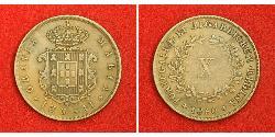 10 Reis Kingdom of Portugal (1139-1910) Copper Maria II of Portugal (1819-1853)