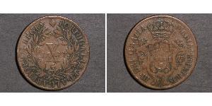 10 Reis Kingdom of Portugal (1139-1910) Copper John VI of Portugal (1767-1826) / Maria I of Portugal (1734-1816)