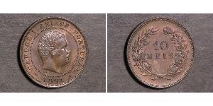 10 Reis Kingdom of Portugal (1139-1910) Copper/Nickel Carlos I of Portugal (1863-1908)