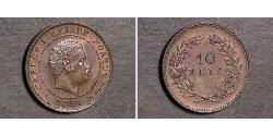 10 Reis Reino de Portugal (1139-1910) Níquel/Cobre Carlos I de Portugal (1863-1908)