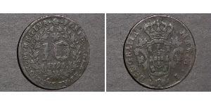 10 Reis Azzorre / Regno del Portogallo (1139-1910) Rame 