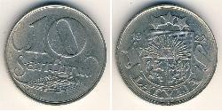 10 Santims Latvia Copper/Nickel 