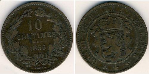 10 Sent Luxemburg Bronze 