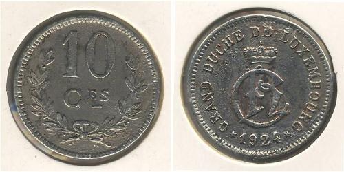 10 Sent Luxemburg Kupfer/Nickel 