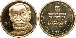 10 Sheqalim Ізраїль (1948 - ) Золото 