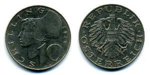 10 Shilling Republic of Austria (1955 - ) Cuivre/Nickel 