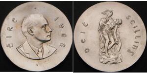 10 Shilling Ireland (1922 - ) Silver 