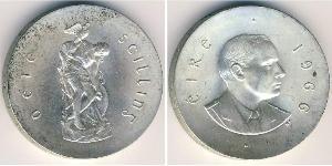 10 Shilling Ireland (1922 - ) Silver 