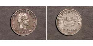 10 Soldo Kingdom of Italy (Napoleonic) (1805–1814) Silver Napoleon (1769 - 1821)