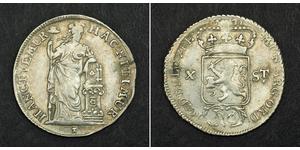 10 Stuiver Pays-Bas Argent 