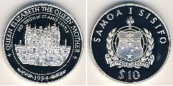 10 Tala Samoa Argent 