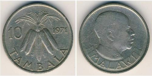 10 Tambala Malawi (1964 - ) Copper/Nickel 