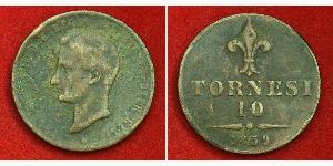 10 Tornesi Italian city-states Мідь 
