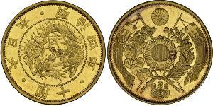 10 Yen Japón Oro 