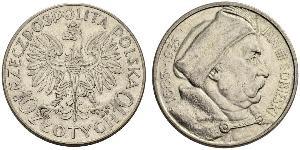 10 Zloty Pologne / Deuxième République de Pologne (1918 - 1939) Argent Jean III Sobieski (1629-1696)