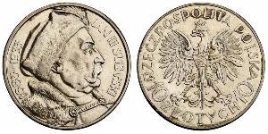 10 Zloty Seconda Repubblica Polacca (1918 - 1939) / Polonia Argento Giovanni III di Polonia (1629-1696)