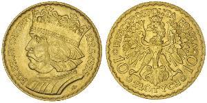 10 Zloty Deuxième République de Pologne (1918 - 1939) Or 