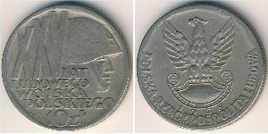 10 Zloty Repubblica Popolare di Polonia (1952-1990) Rame/Nichel 
