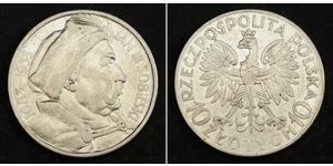 10 Zloty Poland / Second Polish Republic (1918 - 1939) Silver John III Sobieski (1629-1696)