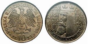 10 Zloty Repubblica Popolare di Polonia (1952-1990)  