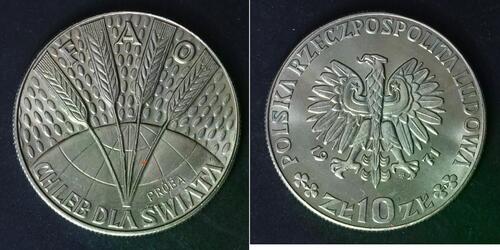 10 Zloty République populaire de Pologne (1952-1990)  