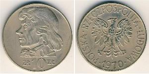 10 Zloty Volksrepublik Polen (1952-1990)  