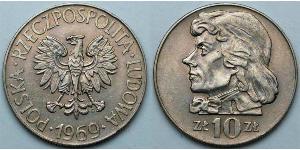 10 Zloty Volksrepublik Polen (1952-1990)  
