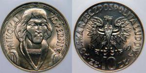 10 Zloty Volksrepublik Polen (1952-1990)  
