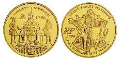 10 Євро French Fifth Republic (1958 - ) Золото 