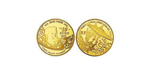10 Євро French Fifth Republic (1958 - ) Золото 