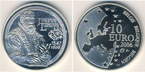 10 Євро Бельгія Срібло 