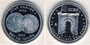 10 Євро Королівство Іспанія (1976 - ) Срібло 