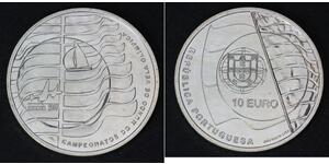 10 Євро Португалія Срібло 