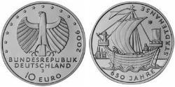 10 Євро Федеративна Республіка Німеччина (1990 - ) Срібло 