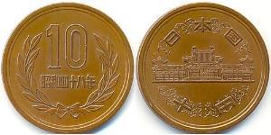 10 Ієна Японія Бронза 